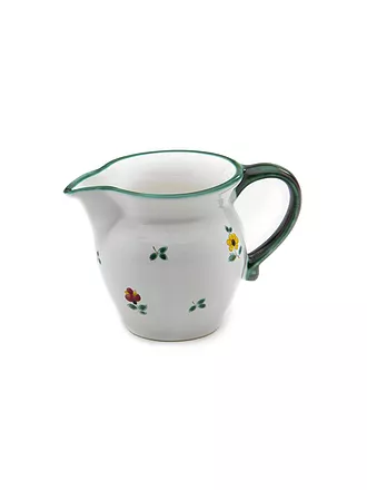 GMUNDNER KERAMIK | Milch-Giesser glatt "Streublumen" 0,50l | 